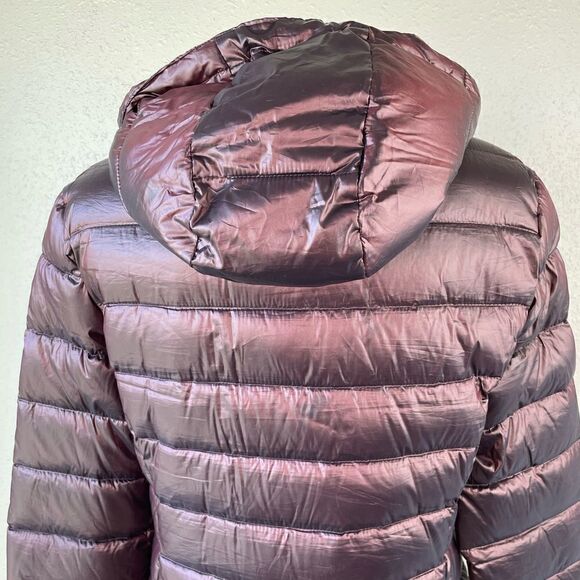 Andrew Marc Premium Down Hooded Puffer Jacket Size M EUC - Picture 6 of 9